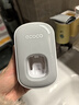 ecoco意可可牙刷架浴室洗漱台壁挂式挤牙膏神器全自动牙膏挤压器E1922灰 实拍图