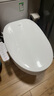 海尔（Haier）智能马桶盖 即热暖风款 电动加热马桶圈 全自动坐便盖 V-168Plus 实拍图