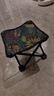 爆品椅子板凳小椅子户外钓椅马扎钓鱼便捷多功能超轻四角凳子马扎 户外折叠小马扎-枫叶蓝色 实拍图