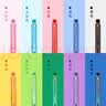 uni三菱 uni-ball UMN-155低阻尼按动彩色中性笔高颜值0.5mm签字笔商务学生水笔水性笔 橙色1支 实拍图
