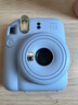 富士（FUJIFILM）立拍立得mini12 mini11/7/9升级款 相纸一次成像相机拍照生日礼物 Mini12 绣球蓝（现货） 官方标配 实拍图