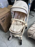 优乐博（ULOP）高景观婴儿推车可坐可躺0-3岁可折叠轻便小巧双向带减震婴儿车 婴幼儿轻便透气可平躺新生儿宝宝推车 单手收车+四轮万向+推杆换向+护脊座舱 实拍图