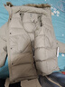 优衣库莫雷加德同款男装女装高级保暖羽绒大衣外套冰雪羽绒481200 31 米色 S 实拍图