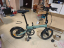 BAICYCLE电助力自行车 小白F1小米生态链超轻三折叠代步可拆卸锂电池 便携小型校园学生男女成人通勤 实拍图