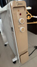 美的（Midea）【强劲热力】电热油汀/取暖器家用/加热电暖器/17片电暖气片/立式加热器大面积加湿恒温 HYW30GW 实拍图