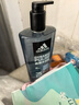 阿迪达斯 （adidas）男士沐浴露 洗发水洁面三效合一清凉止痒 热情两件套600ml 实拍图