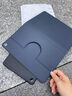 ALittleFlower适用华为MatePad SE保护套2023款10.4英寸平板电脑横竖旋转保护壳全包超薄防摔皮套防摔 深蓝色 实拍图