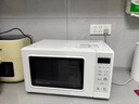 美的（Midea）变频小清新微波炉 液晶屏幕 磨砂面板 小型20L家用 匠心工艺（PM2002） 实拍图