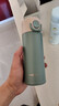 miGo莫兰迪弹跳保温杯简约随行小巧316不锈钢男女儿童学生350ml松瓦绿 实拍图
