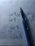 晨光（M&G）文具学生钢笔0.38mmEF明尖 可换3.4口径墨囊 正姿写字（不含墨囊）单支装珠光蓝AFPY522325 实拍图