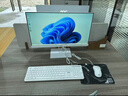 AOC大师926 23.8英寸高清学习商用办公一体机电脑台式主机(酷睿i5-12600H 16G 512G WIFI 键鼠）白 实拍图
