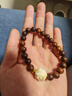 黑花梨名木手串男款手链女款佛珠手串文玩手串藏式桶珠饰品配饰 08mm+醒狮手串 实拍图