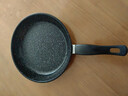 麦饭石煎锅不粘锅煎饼烙饼煎蛋小牛排煎锅平底锅电磁炉燃气 麦饭石-无盖【限明火使用】 22cm 实拍图