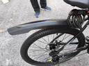 四万公里自行车挡泥板快拆式山地公路车骑行装备配件 黑色  实拍图