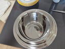 美厨（maxcook）304不锈钢盆调料盆 加厚味斗18CM 洗菜盆沙拉盆和面盆MCWA009-18 实拍图