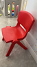 华恺之星 塑料凳 家用小板凳换鞋凳子 宝宝餐椅学习椅靠背椅子HK5601红色 实拍图