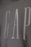 盖璞（GAP）男女装春款印花logo抓绒圆领卫衣合身上衣美版 黑色 542214 XL 美码 2XL亚洲码185/108A 【偏大，建议拍小一码】 实拍图