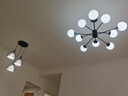 世界之星客厅吊灯led北欧网红魔豆分子灯餐厅卧室现代简约全屋套餐灯具 精装套餐12 两室两厅 实拍图