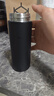 米家 保温杯 316不锈钢水杯 男女士杯子 大容量茶杯便携 350ml黑色 实拍图