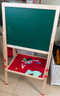 QZMTOY特大号木质双面磁性幼儿童画板小黑板男女孩学生家用教学生日礼物 实拍图