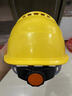 伟光 ABS安全帽 新国标透气款 电绝缘防砸耐穿刺 Y型下颏带工地建筑头盔 黄色旋钮式 1顶【京东自营】 实拍图