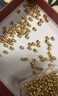 喜上眉梢喜饰黄金古法金珠999足金散珠硬金光面磨砂转运珠路路通圣诞礼物 3mm 重工古法珠两颗  0.2g 实拍图