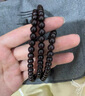 QMXD正宗小叶紫檀手串男士满金星檀木手链男士女款108颗佛珠文玩礼物 8MMX108颗 实拍图