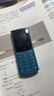 NOKIA新105 4G 全网通移动联通电信 老人老年按键直板学生儿童备用戒网手机 双卡双待  蓝色 实拍图
