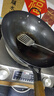 荣事达铁锅章丘老式传统炒菜锅炒锅已开锅无涂层家用不粘锅燃气灶适用 不粘不锈【粘锅包退】圆底无盖 34cm 免开锅 实拍图