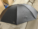 天堂伞强效拒水雨伞防风加固十骨大伞三折便携商务雨伞男女士 10骨黑胶大伞-曜石黑 实拍图