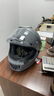 AVA王朝摩托车头盔复古四季男女全盔国潮玻璃钢机车碳纤维巡航冬季 摩天灰-透明镜片【拍1发5】 大-L码【适合头围58-59cm】 实拍图