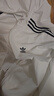 adidas经典三条纹运动连帽夹克外套男女春季阿迪达斯三叶草 亮白   L 实拍图