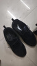 安踏男鞋运动鞋男秋冬季男士软底网面透气跑步鞋休闲鞋皮面防水鞋子男 （秋季新款软底男鞋）基础黑 42.5 （9码） 实拍图