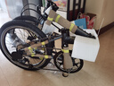大行（DAHON）经典P8折叠自行车成人20英寸8速男女式通勤运动单车KBC083 消光灰【经典版】 实拍图