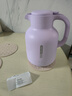 JEKO&JEKO保温壶家用热水瓶玻璃内胆暖水壶大容量宿舍开水瓶 1.5L紫色 实拍图