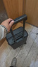 90分行李箱20英寸莱茵河经典款商务可登机拉杆箱旅行箱密码箱箱子黑色 实拍图