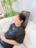 奥克斯（AUX）颈椎按摩器肩颈按摩仪按摩枕头颈椎肩颈腰全身热敷背部按摩垫送长辈父母生日礼物中秋节礼品实用 【豪华PRO】手持遥控+高能磁石+可拆洗布套+车载 实拍图