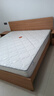 全友家居 北欧原木风板式床次卧室家用1.8米×2米现代简约双人床家具 实拍图