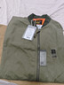 马登工装美式空中MA1飞行员夹克军事风短款外套复古棒球服男潮秋上衣 绿色 2XL 实拍图
