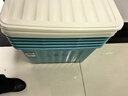 SPACEXPERT 衣物收纳箱特大号塑料整理箱车载储物箱60L蓝色 1个装 带轮 实拍图