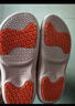 洁丽雅老人防滑拖鞋女士夏季室内家居家中老年浴室洗澡防臭家用凉拖鞋女 灰色 42-43 (标准码) 实拍图