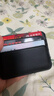 CHARLES&KEITH撞色绗缝菱格迷你卡包女生日礼物新年礼物送女友CK6-50680926-1 Black黑色 XXS 实拍图