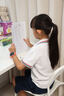爱国者儿童电话手表A01中小学生手表精准定位可插卡4G全网通无游戏上课禁用长效续航视频拍照无微信橙色 实拍图
