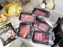 潮夫道潮汕鲜切牛肉火锅食材套餐净重1775g6荤1素3调料共17件吊龙雪花 实拍图