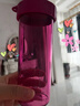 特百惠（Tupperware）莹彩430ml男女学生简约便携宽口户外运动夏季塑料水杯子 海棠红430ml1个 实拍图