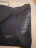 速比涛（Speedo）泳裤男专业游泳训练抗氯速干动感大标贴合平角泳裤 黑/灰色 40 实拍图