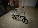 大行（DAHON） 412折叠自行车14英寸单速超轻迷你铝合金学生成人单车BYA412 黑色 实拍图