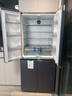 美菱无忧嵌420十字四门多门大容量家用超薄零嵌一级变频风冷无霜节能冰箱补贴 BCD-420WP9CZX 神秘灰 实拍图