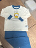优衣库婴幼儿宝宝绘本合作系列睡衣长袖起居服套装25秋新款478466 64 湖蓝色 80 实拍图