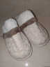 GOEWY棉拖鞋女秋冬季保暖女士棉拖厚底居家室内防滑毛绒拖鞋情侣可外穿 百搭杏色礼盒装【TPR防滑大底+保暖锁温+亲肤毛绒】 36-37 （适合36-37脚穿） 实拍图